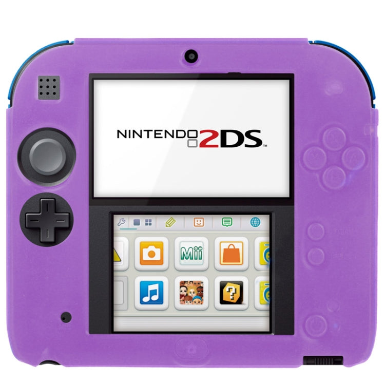 Custodia in silicone ultra sottile di colore puro per Nintendo 2DS Custodia in silicone ultra sottile di colore puro per Nintendo 2DS